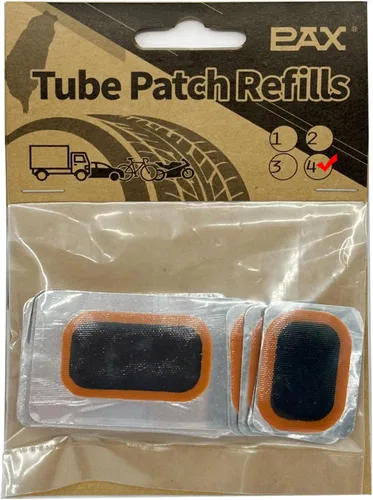 Miniatura 7 de Kit de 15 piezas de parches de repuesto para tubos interiores PAX. Contiene 3 piezas de Ø 25 mm/Ø 32 mm/Ø 42 mm/Ø 50 mm/Ø 60 mm. Kit de parches