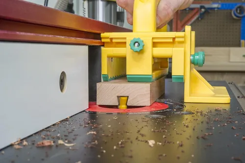 Miniatura 4 de MICROJIG Matchfit DVC-1177K2 Abrazadera de cola de milano Pro, verde/amarillo/plateado