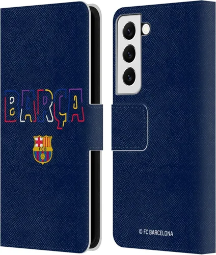 Miniatura 48 de Head Case Designs Funda de piel con licencia oficial del FC Barcelona Barca Crest Graphics para Samsung Galaxy A06 4G