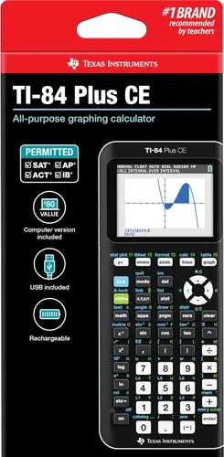 Miniatura 5 de Calculadora gráfica TI84PLSCEBLUBRY de Texas Instruments, Negro