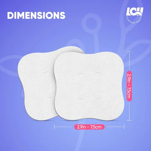 Miniatura 4 de Almohadillas de hidrogel para pezones de 16CT para lactancia materna con lanolina, almohadillas calmantes de gel refrescante para pezones doloridos