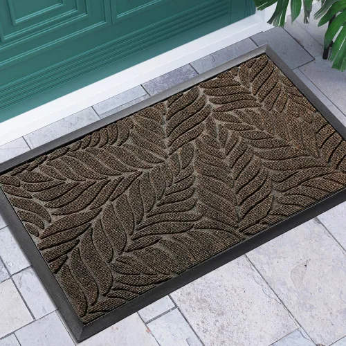 Miniatura 15 de Yimobra Tapete para puerta delantera para interiores y exteriores, 29.5 x 17 pulgadas, impermeable, para todas las estaciones, para entrada