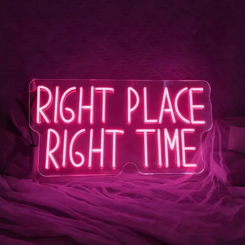 Miniatura 9 de C'est la vie Letrero de neón LED – Luz de neón blanca con texto en inglés «That's Life», alimentada por USB, decoración de mesa de pared