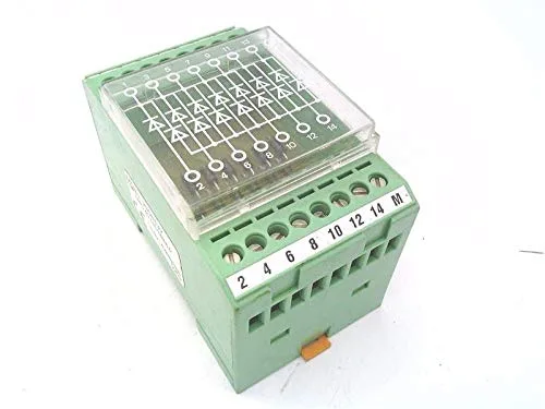 Miniatura 2 de PHOENIX CONTACT EMG 45-DIO14M/LP Dimensiones (W X H X D) 45MM 75MM 55MM, bloque de terminales modular, 1300V, 0.7 A (con una sola carga), 250 VAC, 2