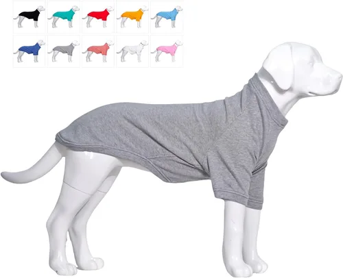 Miniatura 11 de Lovelonglong Sudadera para perro, otoño, invierno, clima frío, camisetas para perros pequeños, medianos y grandes, ropa en miniatura, Schnauzer Shih