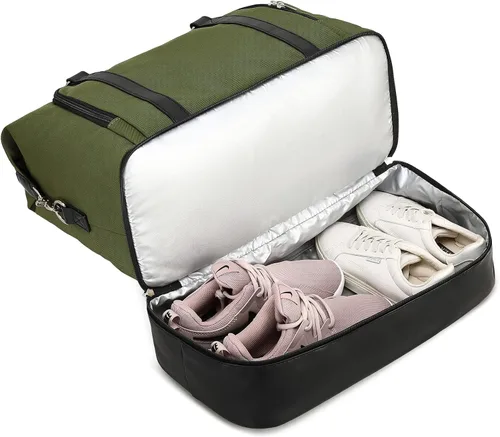 Miniatura 61 de CAMTOP - Bolsa de viaje de fin de semana para mujer, bolsa de lona con espacio para laptop de15.6 pulgadas