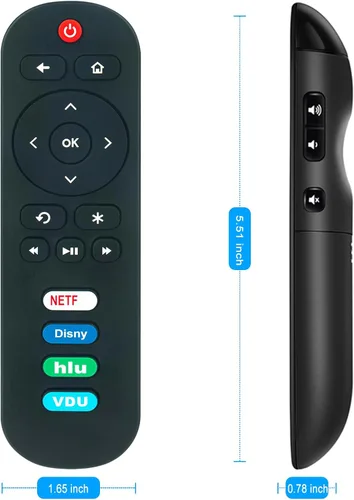 Miniatura 5 de Control remoto de repuesto aplicable para TCL Roku TV 65S421 43S421 75S431 65S431 55S431 55S421 50S421 55S20 43S431 75S421 32S331 50S431 50S431