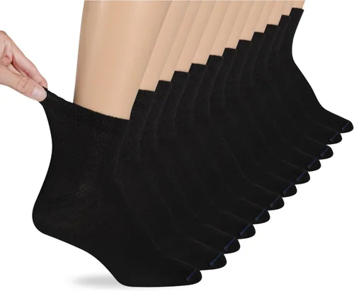 Miniatura 9 de Dr. Scholl's Calcetines circuladores y diabetes para mujer – Paquetes de 4, 6 y 12 pares – Control de la humedad no vinculante