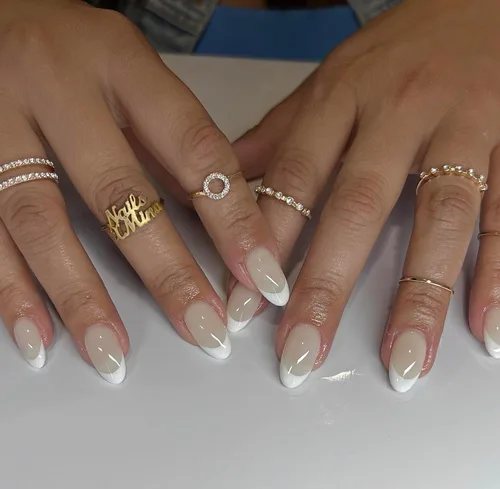 Miniatura 8 de Juego de esmalte de gel DND, Colección Sheer, esmalte de gel UV/LED y laca de uñas de secado al aire, dúo de esmalte sin astillas a juego, 0.5 onzas