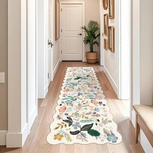 Miniatura 69 de Alfombra lavable para pasillo - 2x7 alfombras de cocina, alfombra para entrada, alfombra vintage, suave, alfombra antideslizante para piso, alfombra
