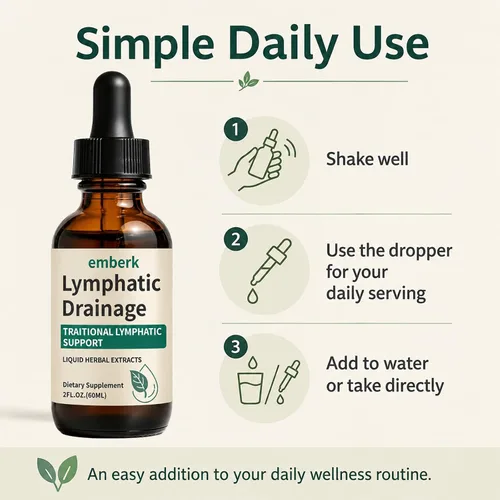 Miniatura 9 de Gotas de Drenaje Linfático, Mezcla Herbal de 2000mg con Saúco, Equinácea y Diente de León, – Apoya el Drenaje Linfático, Sistema Inmunológico