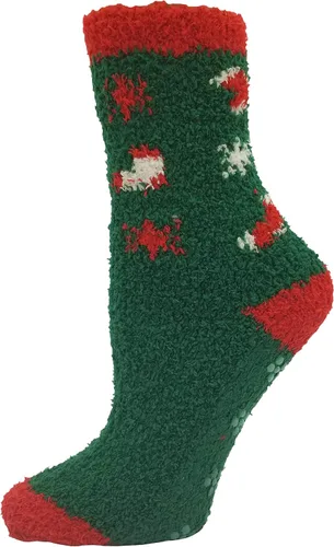 Miniatura 6 de Calcetines de Navidad para mujer, 12 pares, Navidad, patrones coloridos novedosos