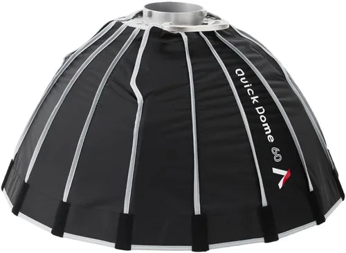 Miniatura 3 de Aputure Light Dome Quick Dome 60 Softbox, 23.6 in (2 pies) Circular Bowens Mount con diseño de liberación rápida, incluye difusión, rejilla