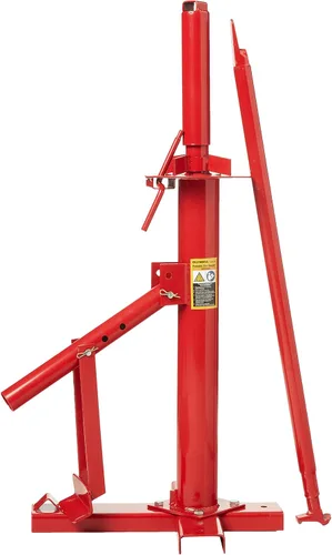 Miniatura 2 de Olympia Tools Olympia 75-378-101 - Base manual para cambiadores de neumáticos, color rojo