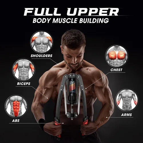 Miniatura 5 de Yes4All Wrist and Forearm Blaster, Build Massive Grip Strength & Muscles with Steel Wrist Roller & Forearm Roller, Heavy Duty Arm Blaster Fits 1" &
