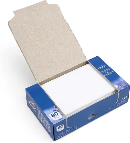 Miniatura 5 de Clorox Fraganzia - Hojas de secado de tela suavizantes que reducen las arrugas, antiestática, ropa de gran olor, suaviza las telas, lavanda