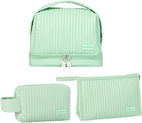 Miniatura 7 de Bolsa de cosméticos, Azul bebé, Lindo