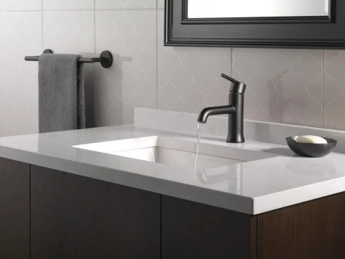 Miniatura 7 de Llave Delta Faucet, 559LF-BLMPU Mate negro