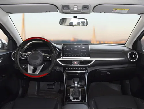 Miniatura 3 de Funda para volante GIANT PANDA para Kia Soul, Sportage, Forte, Optima, Telluride (3D Honeycomb-Rojo-Tamaño estándar)