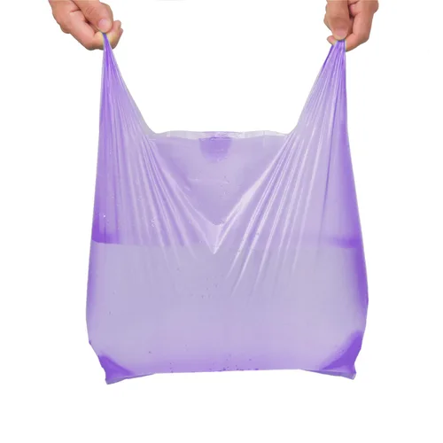 Miniatura 4 de Bolsas LazyMe para Camisetas, Bolsas de Plástico para Comestibles con Asas para Compras y Mercancía, Bolsas De Plástico Para Negocio, 12x20 Pulgadas