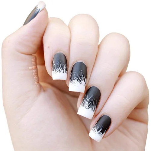 Miniatura 3 de Winstonia Pro Nail Art Long Striping Brush Striper Pen Mango Acrílico Manija 0.866 in