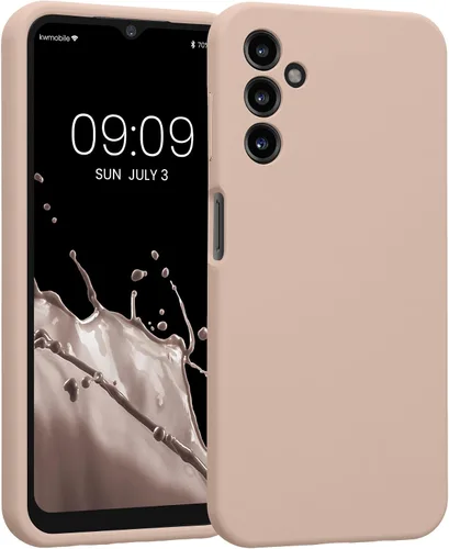 Miniatura 13 de kwmobile Funda compatible con Samsung Galaxy A13 4G - Funda delgada de silicona TPU - Acabado suave al tacto - Amarillo radiante