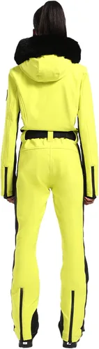 Miniatura 45 de GSOU SNOW Traje de esquí para mujer, traje de nieve de una pieza, para snowboard, delgado, aislante, impermeable, resistente al viento