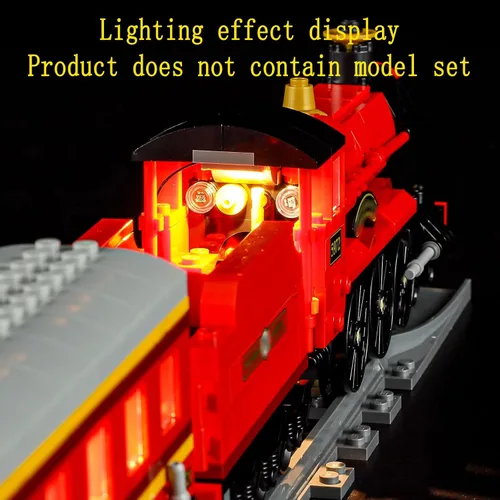 Miniatura 7 de GEAMENT Kit de luces LED compatible con Lego Hogwarts Express Train Set con estación Hogsmeade – para 76423 (juego de modelos no incluidos)