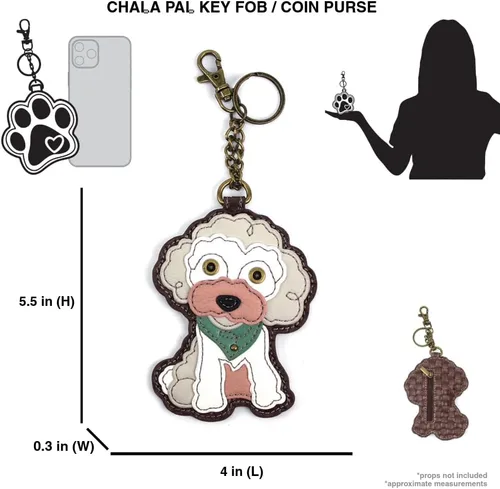 Miniatura 12 de CHALA Dog Collection - Llavero decorativo para mujer