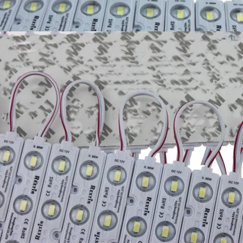 Miniatura 4 de Módulo superbrillante de 200 unidades, con 3 ledes, 5630, 5730, SMD, 40-45 lúmenes por LED, luz decorativa impermeable, para cartel con letras