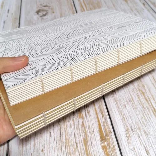 Miniatura 7 de Books by Hand Hilo de lino, calidad de archivo natural sin blanquear y sin encerar, calibre 35/3 de 50 yardas, ideal para encuadernar y coser firmas