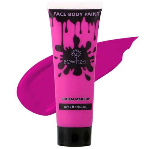 Miniatura 14 de Bowitzki Pintura facial y corporal, 2 onzas, maquillaje en crema, 2.0 fl oz, pintura facial a base de agua, efectos especiales para adultos y niños