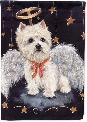 Miniatura 196 de Caroline's Treasures PPP3097CHF - Pijama de Navidad con diseño de bulldog francés para colgar en la pared, poliéster, tamaño de casa, multicolor