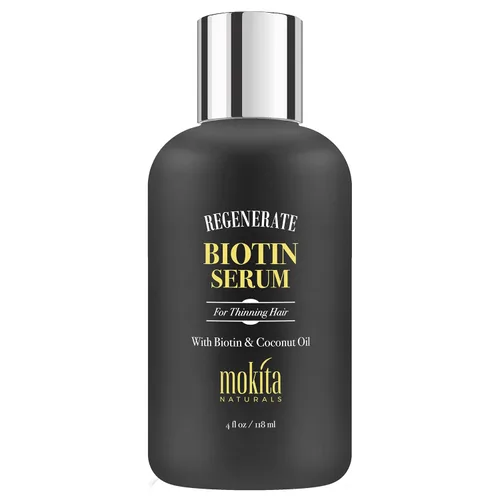 Suero para el crecimiento del cabello, fórmula única de biotina sin parabenos para un crecimiento saludable del cabello en hombres y mujeres, todo