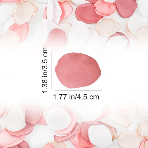 Miniatura 2 de 200 pétalos de rosa de seda para bodas, decoración de bodas, decoración de bodas, pétalos artificiales para propuestas, decoraciones románticas