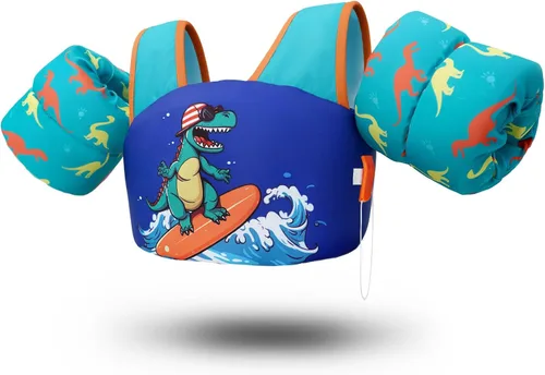Chaleco de natación para niños pequeños, chaleco salvavidas de 30 a 50 libras, chaleco salvavidas aprobado por la Guardia Costera de Estados Unidos,
