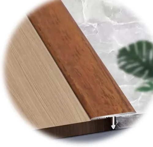 Miniatura 15 de HCZION Tira de umbral de aluminio, tira de transición de umbral de suelo laminado, cubierta de piso, borde de metal, rellena el hueco/placa se une