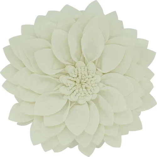 Miniatura 5 de SARO LIFESTYLE Almohada de fieltro en forma de flor