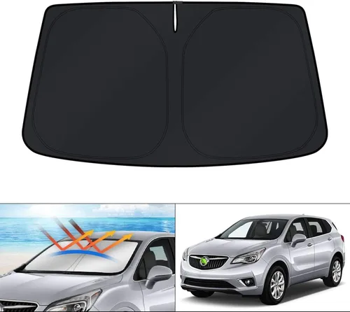Miniatura 239 de KUST - Parasol plegable para parabrisas para Ford Ranger, accesorios 2019-2025 2026, parasol personalizado para ventana, protector solar plegable