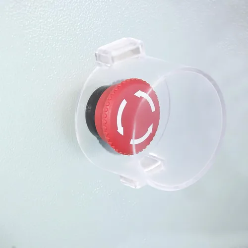 Miniatura 14 de 4 protectores de plástico transparente para interruptor de botón, a prueba de polvo, pomo de parada de emergencia para botón de encendido de 0.866