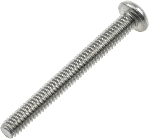 Miniatura 3 de MEETOOT 35 tornillos de máquina #8-32 x 1-1/2 pulgadas, tornillos de máquina empotrados cruzados, tornillos Phillips para pomo de cajón de gabinete