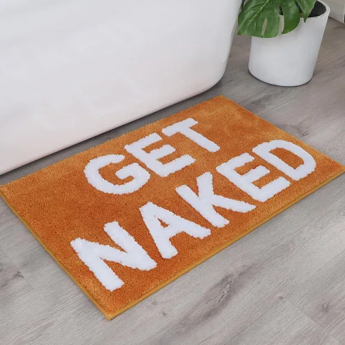 Miniatura 12 de Zeeinx Get Naked - Tapete de baño lindo para decoración de baño, alfombras de baño antideslizantes de microfibra lindas, decoración de baño Verde