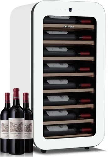 Miniatura 9 de Refrigerador de bebidas y vino de 24 pulgadas integrado o independiente, capacidad para 120 latas y 16 botellas, enfriador de vino