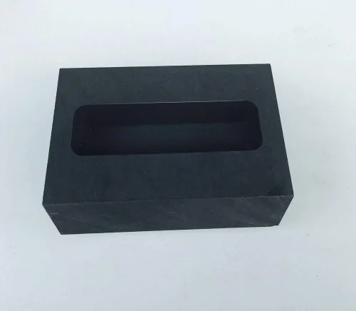 Molde de lingote de grafito de oro y plata para fundir refinación de fundición (3.53 oz)