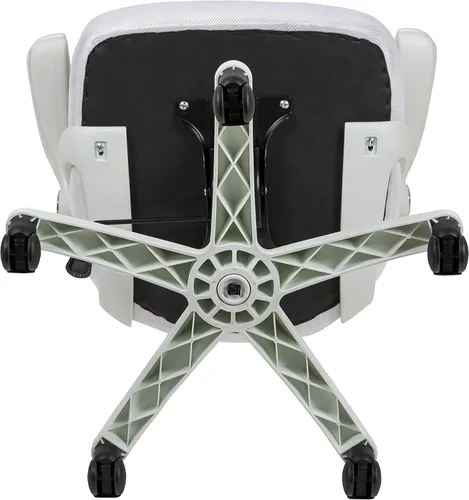 Miniatura 18 de Flash Furniture Porter - Silla de oficina giratoria de respaldo alto con soporte lumbar ajustable y altura, silla de escritorio ergonómica de malla