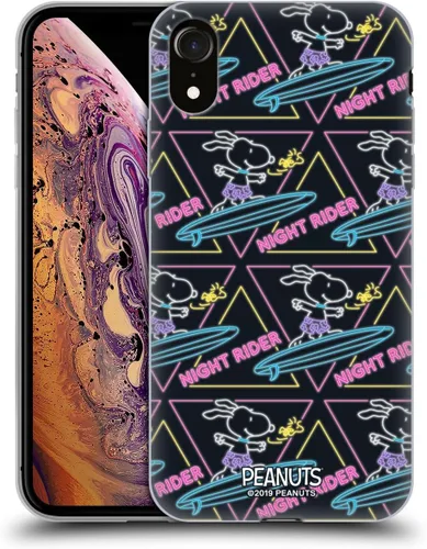 Miniatura 61 de Head Case Designs Peanuts Tropical Surf Snoopy Aloha Disco Gel Funda con licencia oficial [protección de grado militar] compatible con Apple iPhone