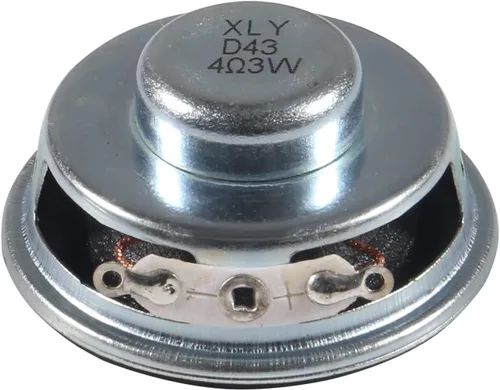 Miniatura 6 de 4 unidades de altavoz de audio de 4 ohmios, 3 W, 1.5 pulgadas, rango completo, woofer estéreo HiFi - Negro