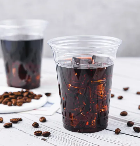Miniatura 7 de Lullaby 200 vasos transparentes desechables, vasos de plástico transparente de 12 onzas a granel, vasos para beber mascotas para agua, jugo