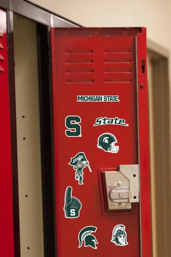 Miniatura 4 de Universidad Estatal de Michigan - Paquete variado de 50 calcomanías de vinilo grandes de lujo para laptop, botella de agua, álbumes de recortes