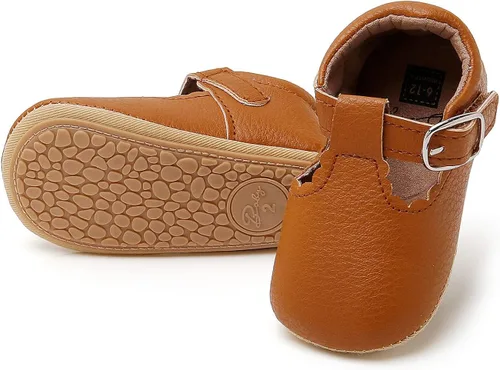 Mocasines para bebé de princesa brillante Mary Jane vestidos, zapatos de primera calidad, ligeros, suela suave, zapatos para cuna, zapatos para niños
